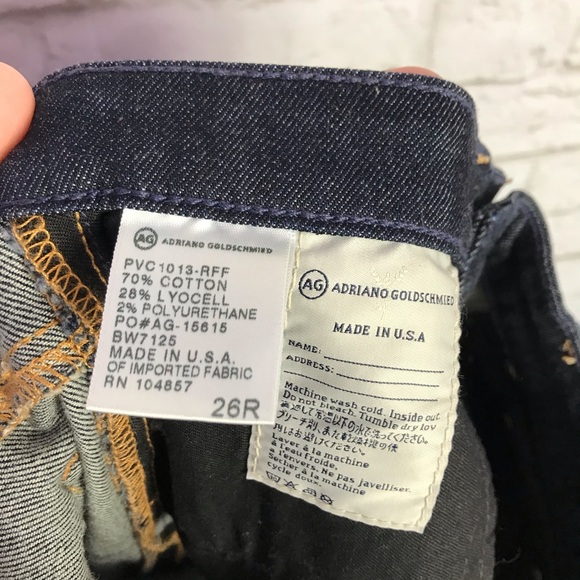 AG Adriano Goldschmied The Angel BootCut Jeans 26R - Picture 8 of 8